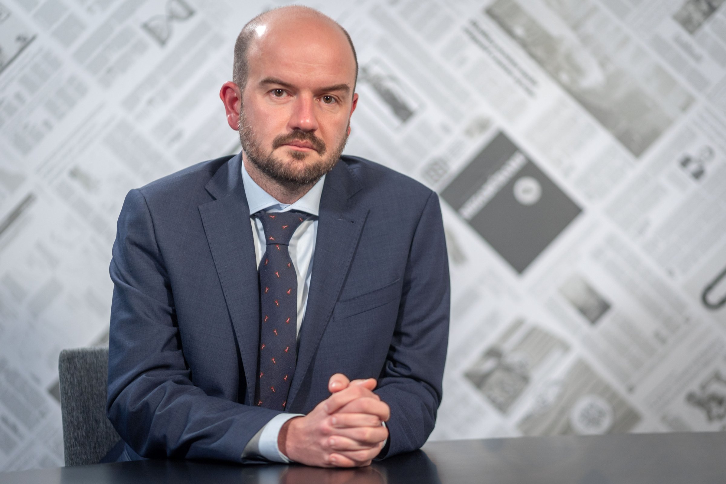 Photo: Denník N Tomáš Taraba Proposes Four-Point Savings Plan After Ouster